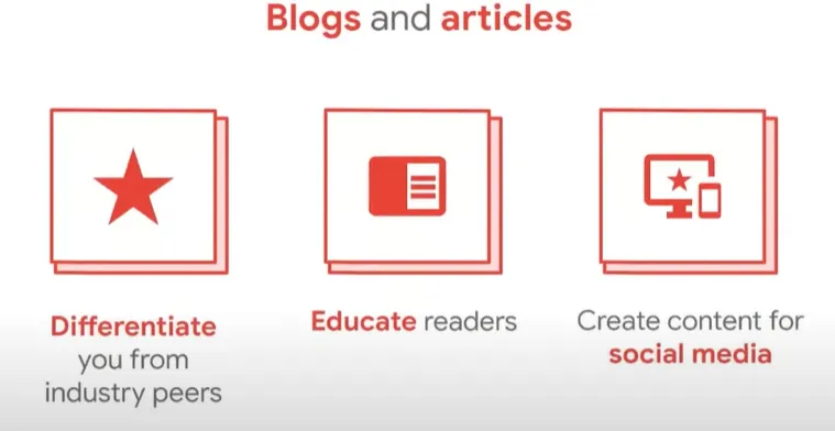 Blogs y artículos