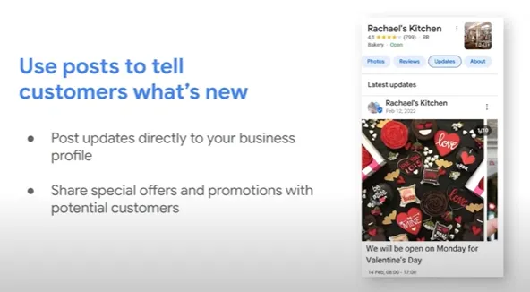 Optimzar tu Google Business Profile haciendo posts