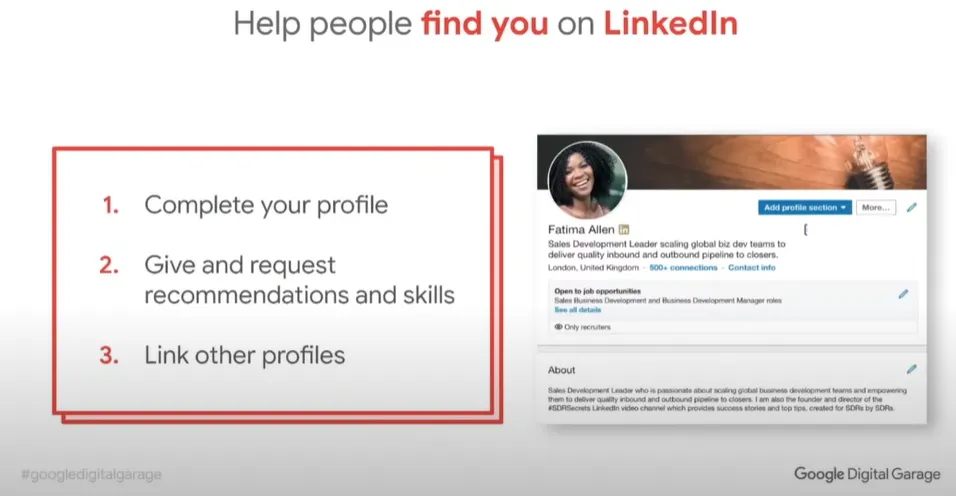 Perfil Linkedin