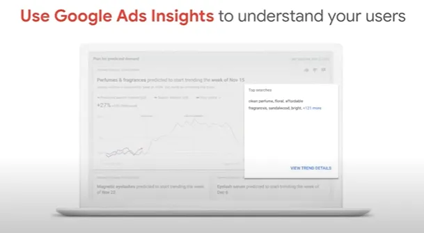 Usa Google Ads Insights para entender a tus usuarios